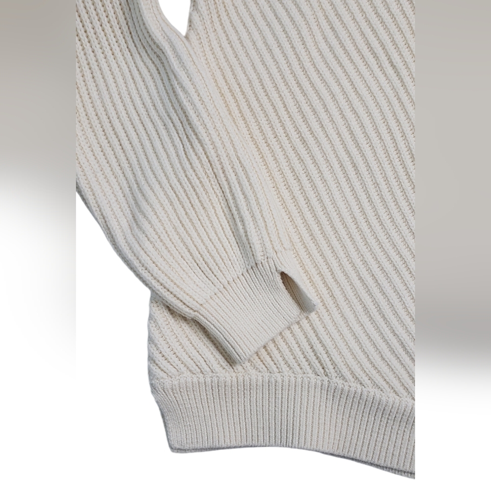 COPY - Marine Layer Skylar Turtleneck Sweater in Ivory - Picture 8 of 13